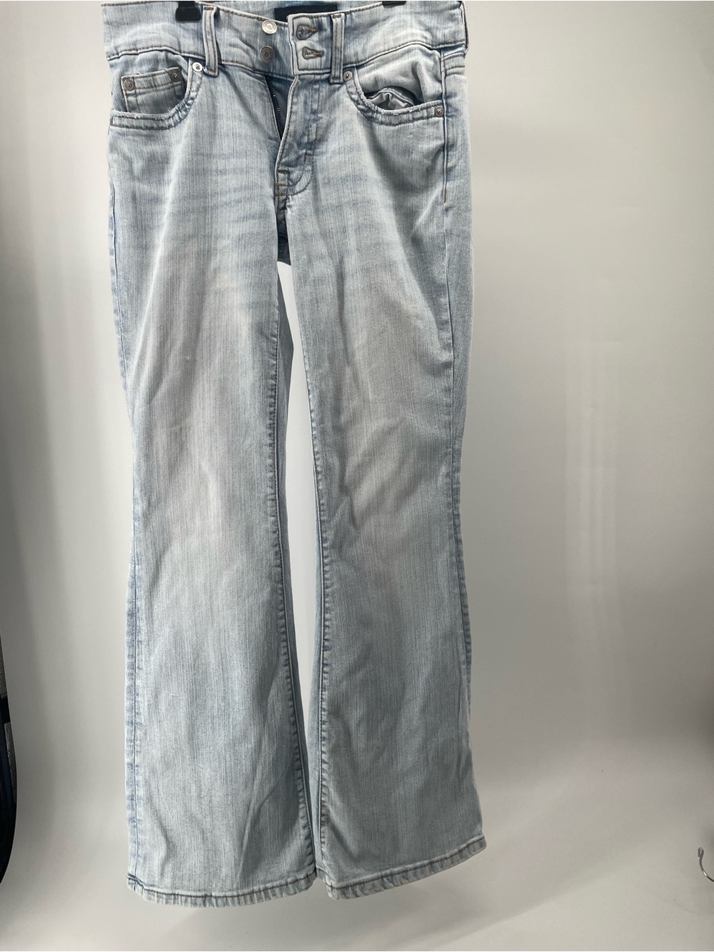 Aeropostale Light Wash Flare Leg Jeans